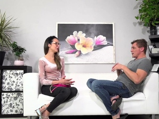 Sexy shy milf looks like a teen