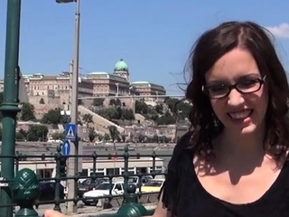 Striking brunette floozy and male enjoy hardcore